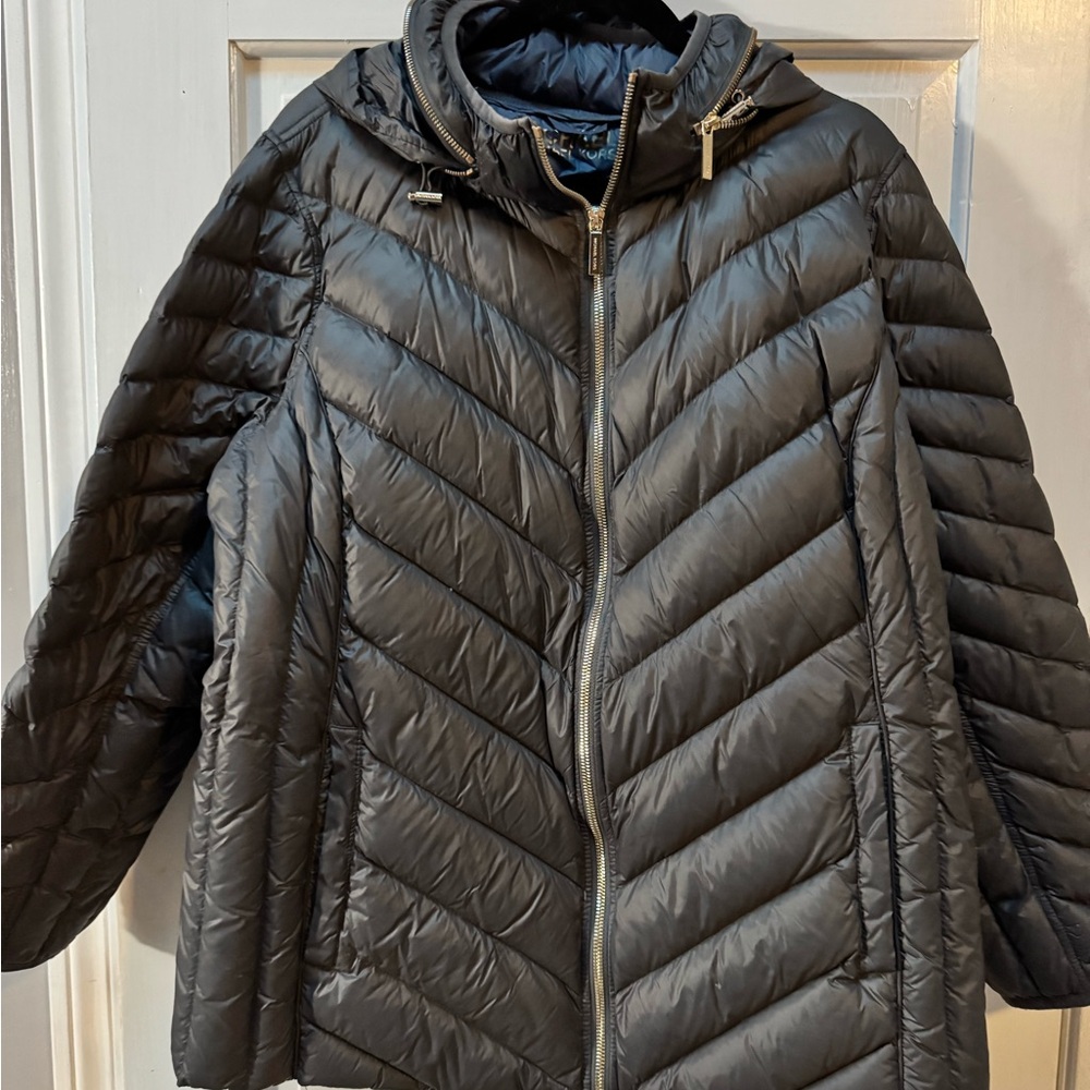 Michael Kors Dark Gray Puffer Jacket